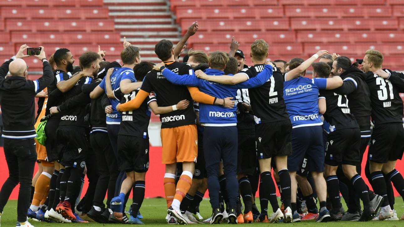 Pokal: Bielefeld ohne Sorgen in Mainz