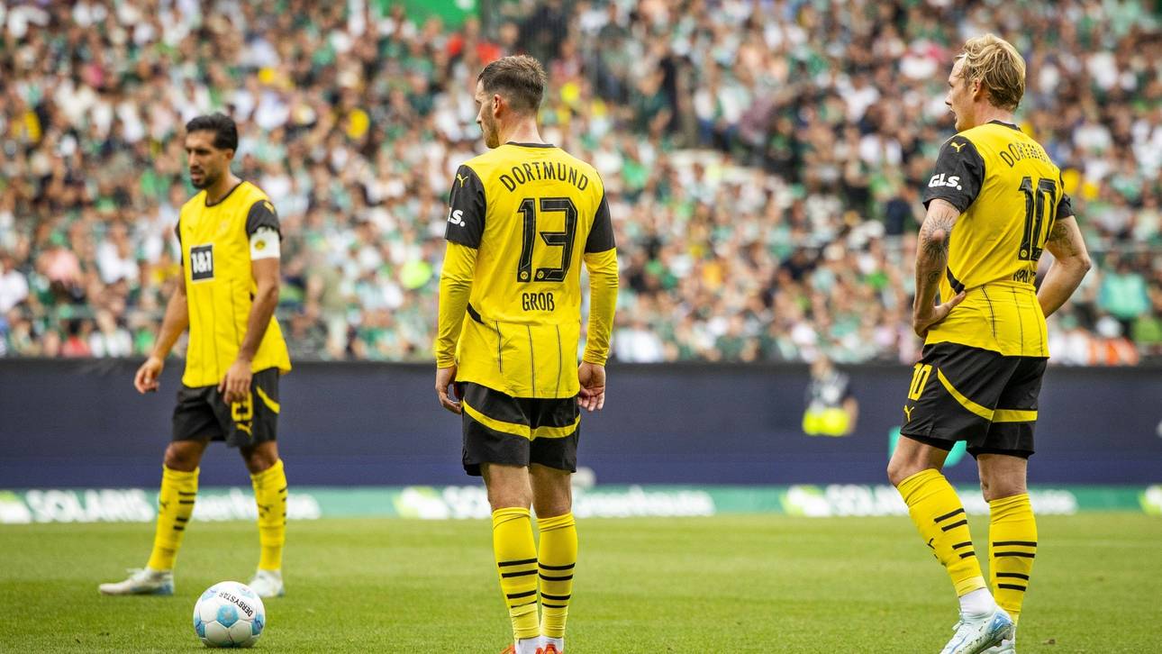 Biederer BVB in Bremen: Erster Dämpfer für Sahin