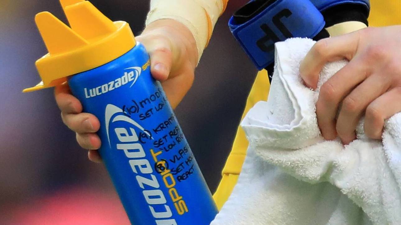 Flaschentrick von Englands Keeper