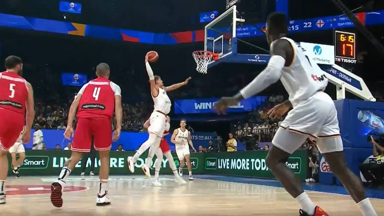 Basketball-WM: Deutschland - Georgien (100:73) | Highlights im Video