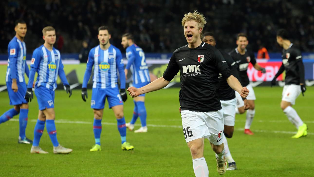 Augsburg ärgert die Hertha