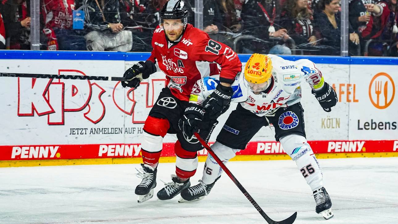 Haie vergeben ersten Matchball