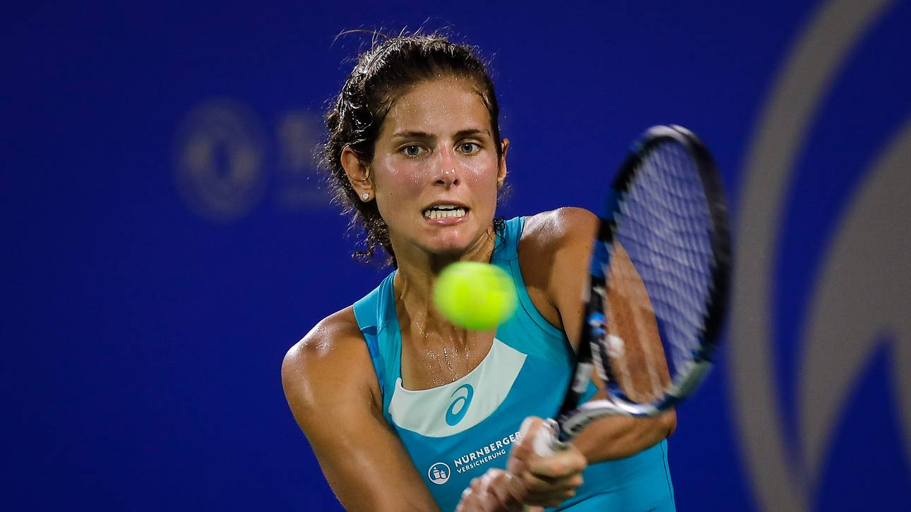 Görges im Finale von Moskau