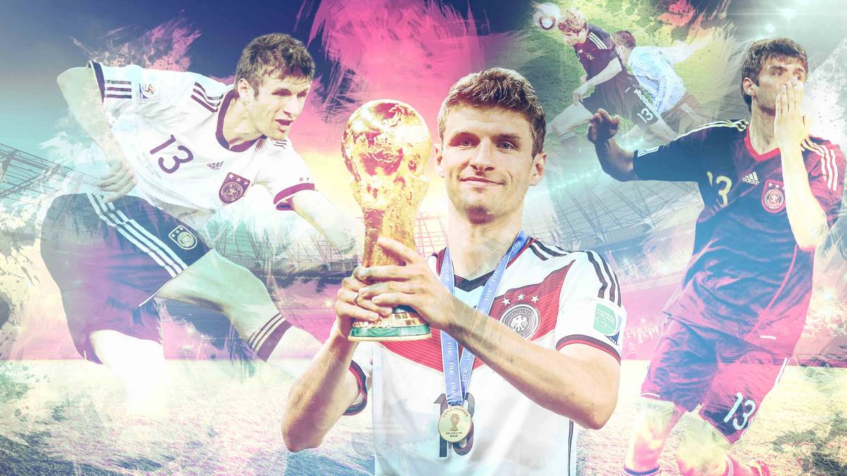 Thomas Müller hat sein 100. Länderspiel für die deutsche Nationalmannschaft absolviert. SPORT1 zeigt Highlights und Tiefschläge des Angreifers im DFB-Trikot.