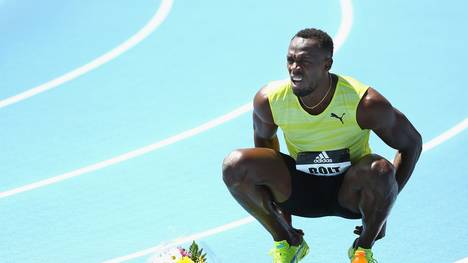 Usain Bolt feiert in London sein Comeback