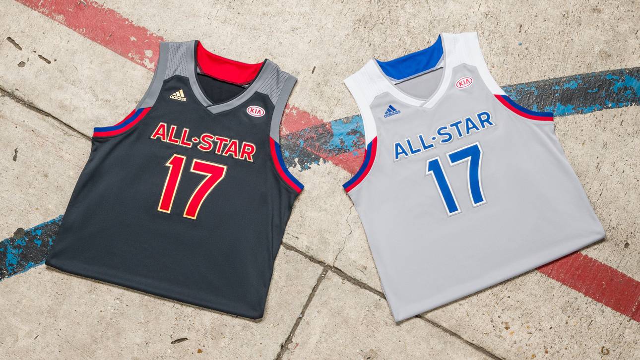 Die Trikots für das All-Star Game 2017 aus