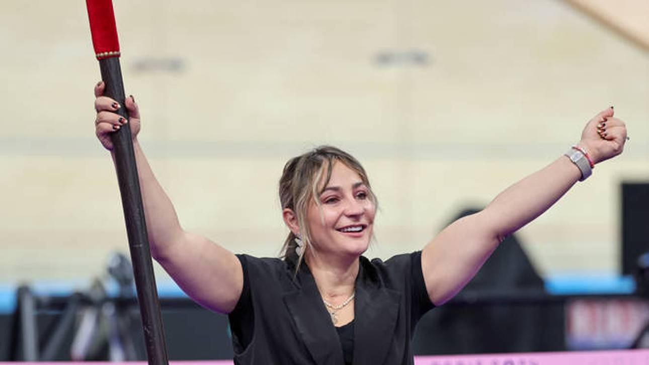 Bewegender Moment für Kristina Vogel