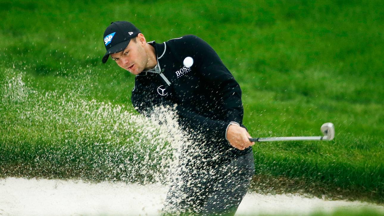 Kaymer-Training: Barfuß im Bunker