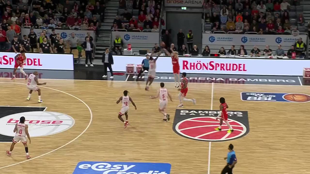 Irrer BBL-Buzzerbeater! Pleite längst besiegelt - aber er haut noch einen raus