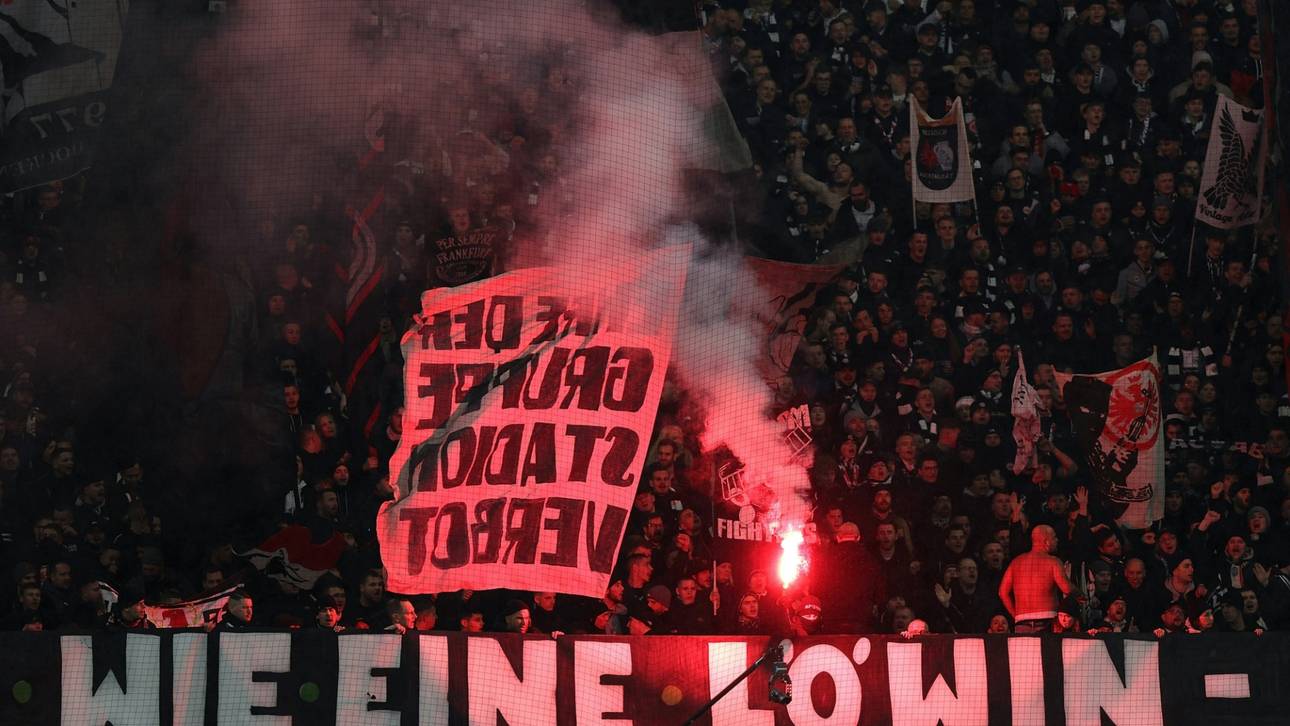 Pyro! Saftige Strafe für Frankfurt