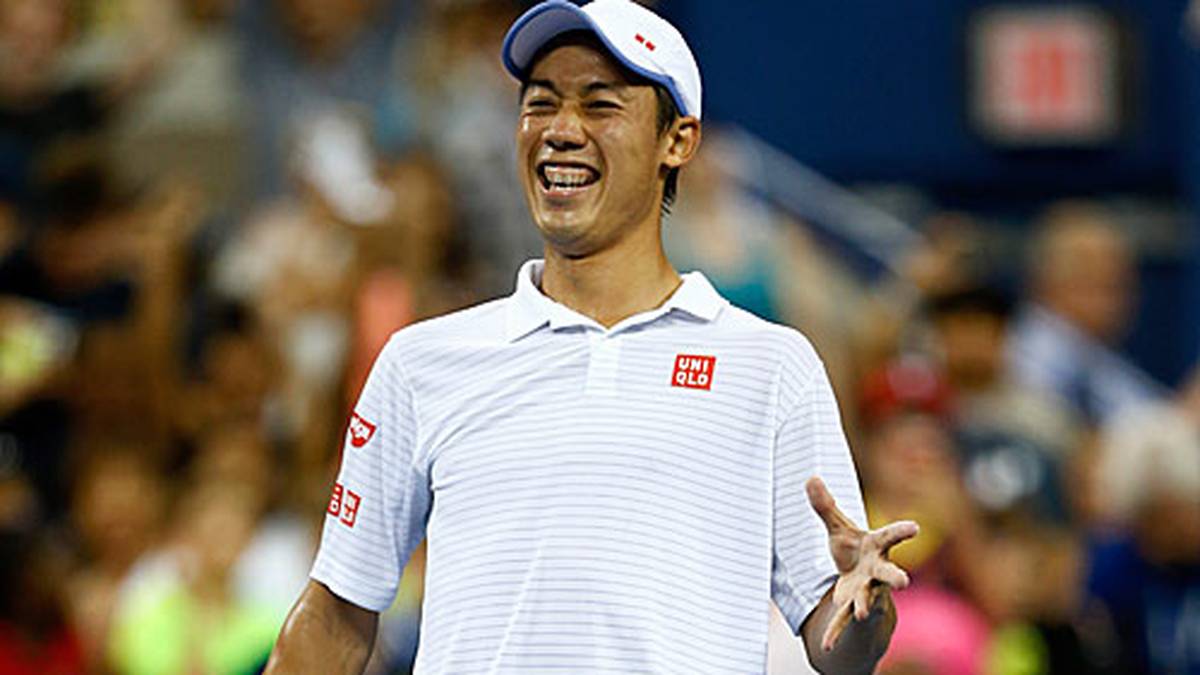 Nishikori genießt den Einzug in sein erstes Viertelfinale bei den US Open