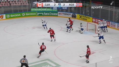 Nach drei Niederlagen in Serie kann Kanada bei der Eishockey-WM zum ersten Mal jubeln. Gegen Norwegen gelingt ein 4:2-Erfolg. 