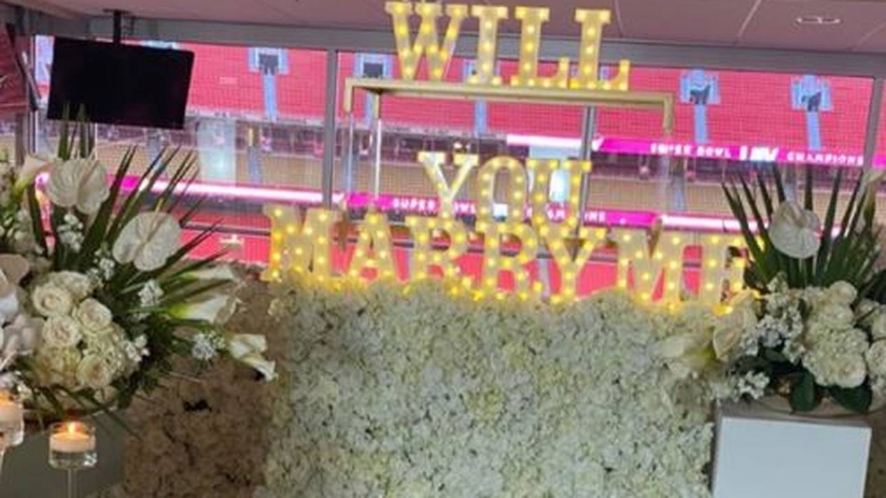 Mahomes macht Heiratsantrag