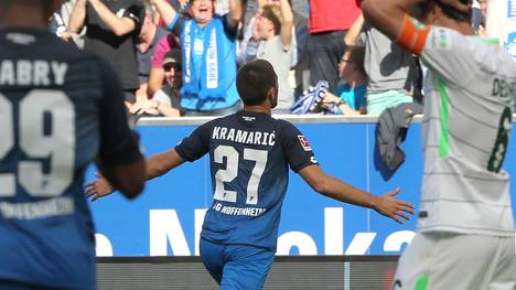 Andrej Kramaric brachte Hoffenheim kurz vor Schluss in Führung