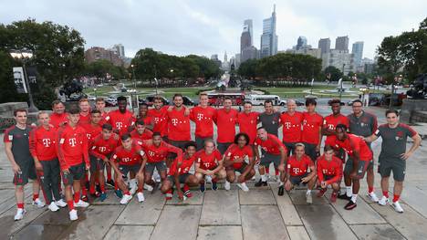 2018 war der FC Bayern München unter anderem in Philadelphia