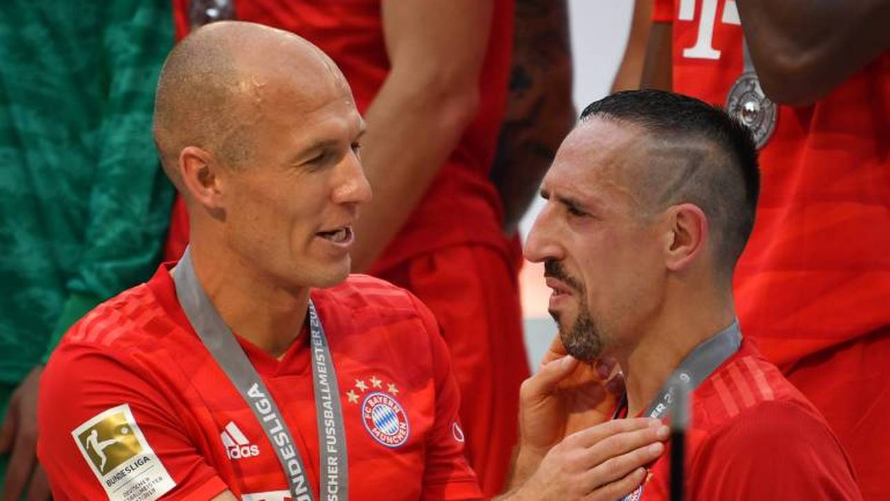 Arjen Robben und Franck Ribéry bildeten beim FC Bayern ein starkes Flügel-Duo