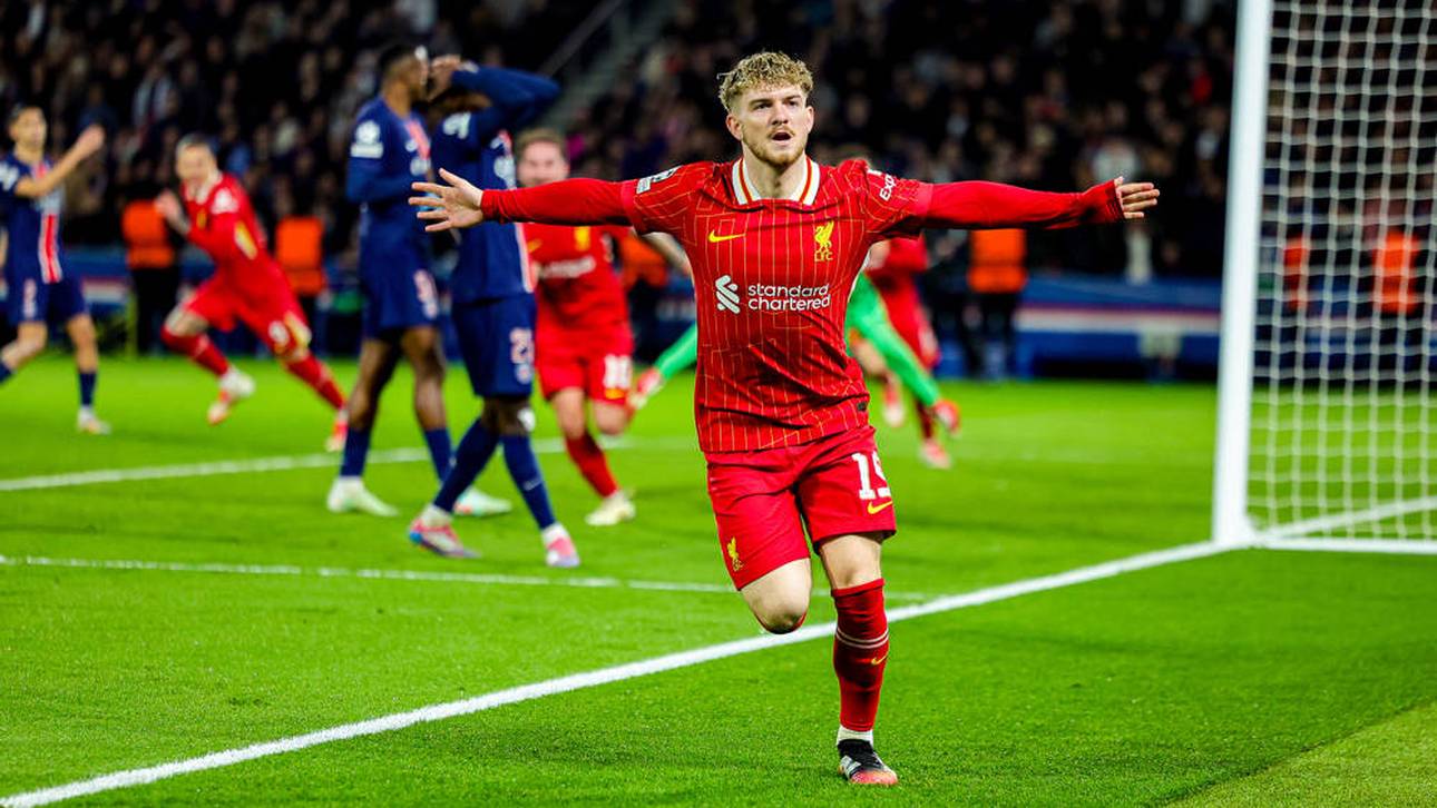 Harvey Elliott erzielte gegen PSG das goldene Tor