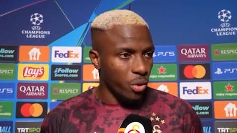 Mit dem 1:0-Sieg gegen Liverpool setzt Galatasaray ein Zeichen. Starstürmer Victor Osimhen spricht von einem Neubeginn – der Erfolg in der Champions League soll erst der Auftakt für eine starke Saison in allen Wettbewerben sein.