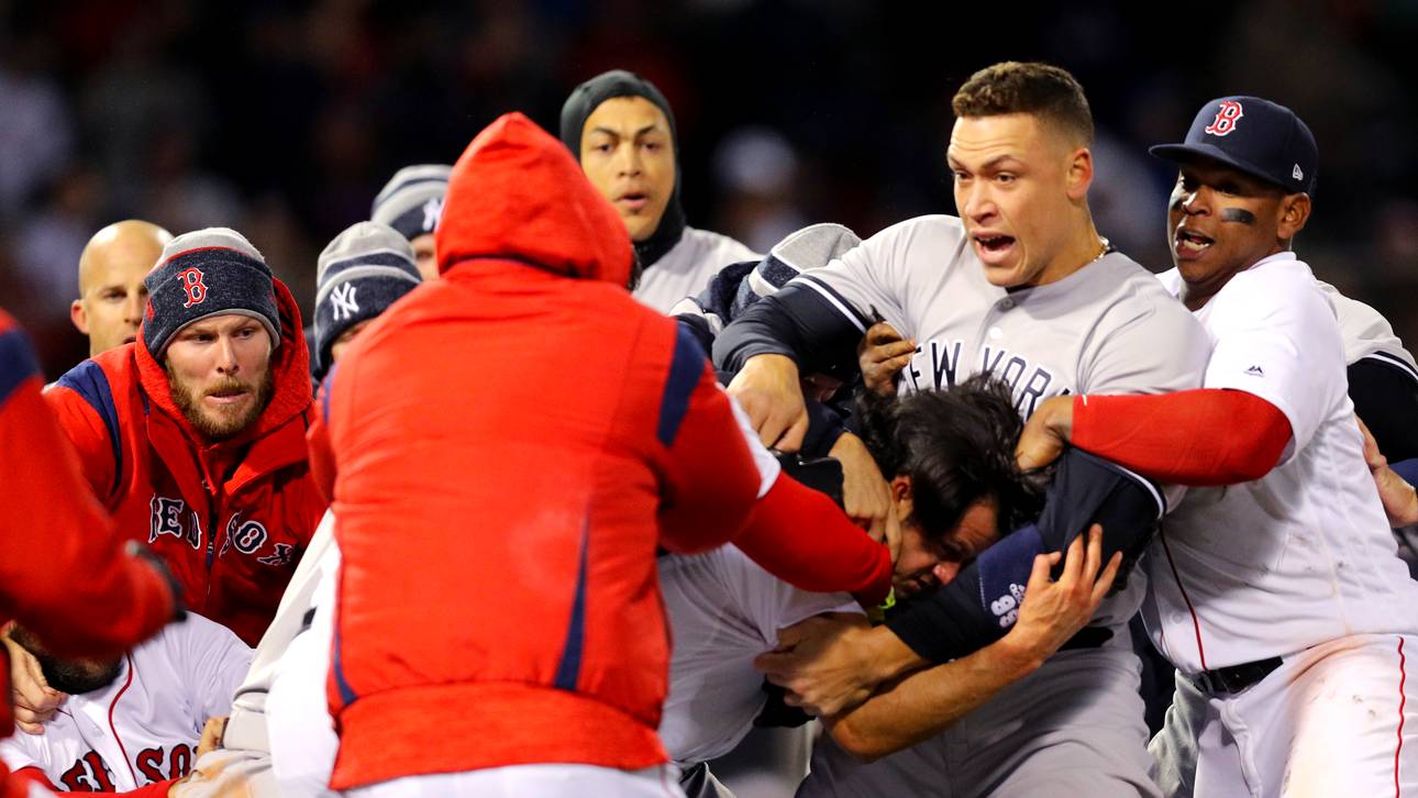 Schlägerei bei Yankees vs. Red Sox
