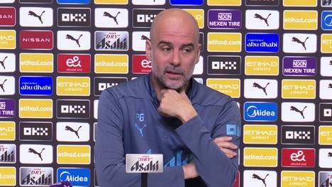 Citys Trainer Pep Guardiola betont, dass die Gespräche mit Vorstandvorsitzenden Khaldoon Al Mubarak stets positiv waren. Gleichzeitig gibt der Coach der Sky Blues zu, dass es auch Zweifel gibt.