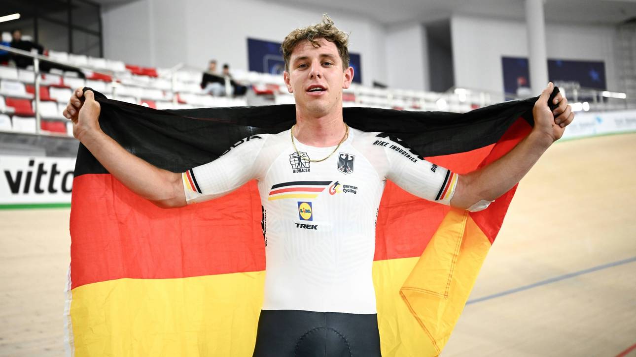 Deutsches Gold bei der Bahnrad-EM