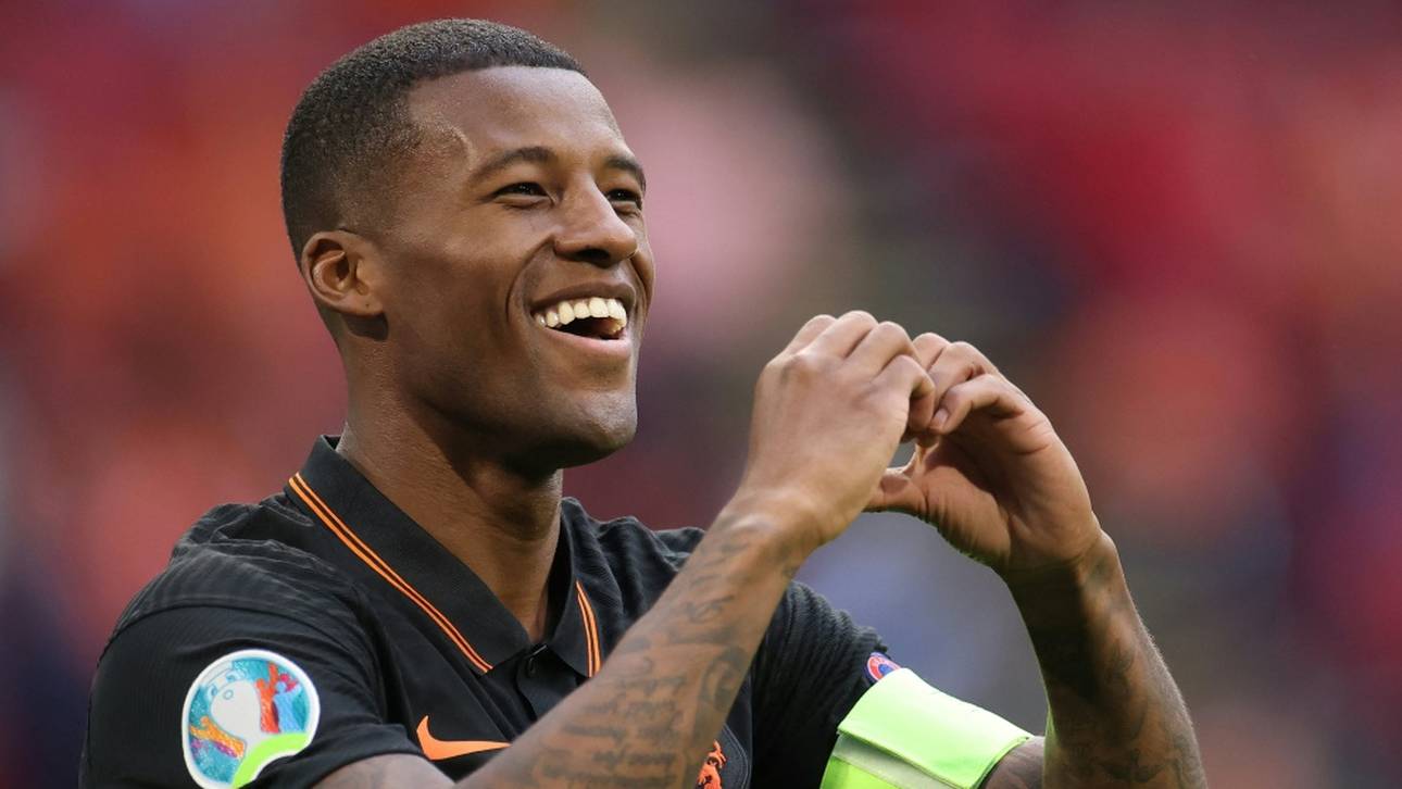 Oranje-Kapitän Wijnaldum trägt „OneLove“-Binde in Budapest