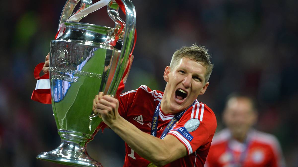 Bastian Schweinsteiger gewann 2013 mit den Bayern das Triple