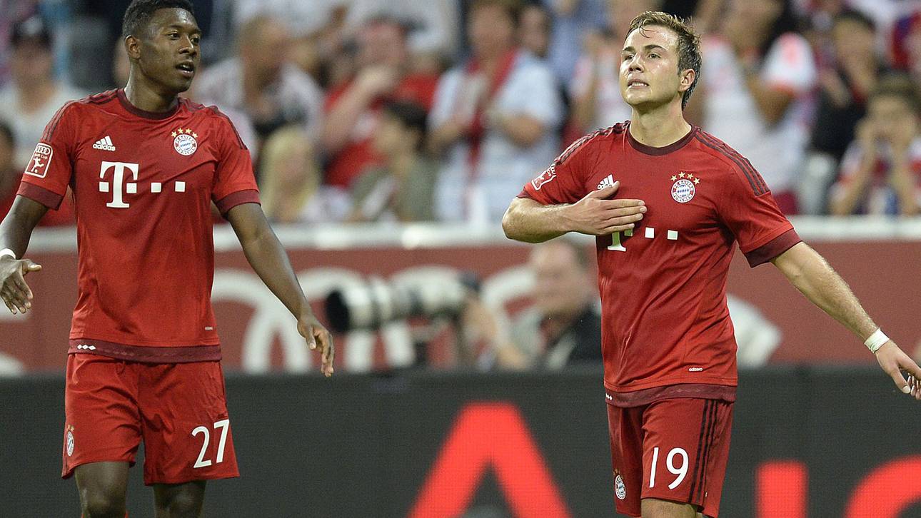 David Alaba und Mario Götze