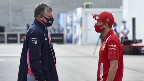 Sebastian Vettel fährt künftig für das heutige Team Racing Point von Otmar Szafnauer