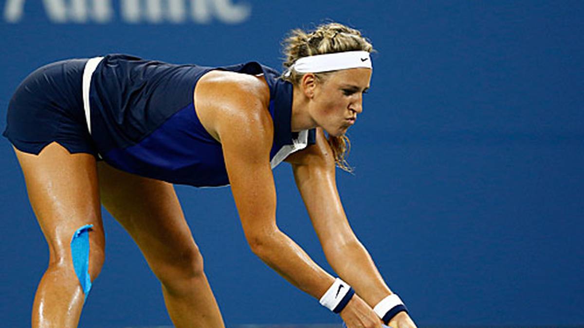 Apropos Emotionen: Victoria Azarenka hat eine schwierige Zeit hinter sich. Doch so langsam beißt sie sich zurück