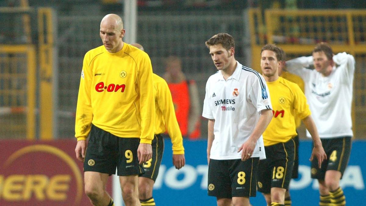 Nach dem Hinspiel gibt es hängende Köpfe bei den Dortmundern. Die Schwarz-Gelben verlieren die Partie im Bernabeu mit 1:2