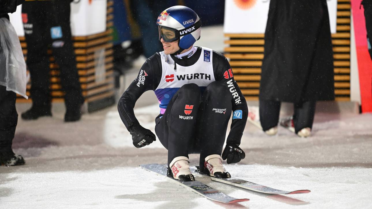 Skispringen: Wellinger und Co. im ersten Training schwach