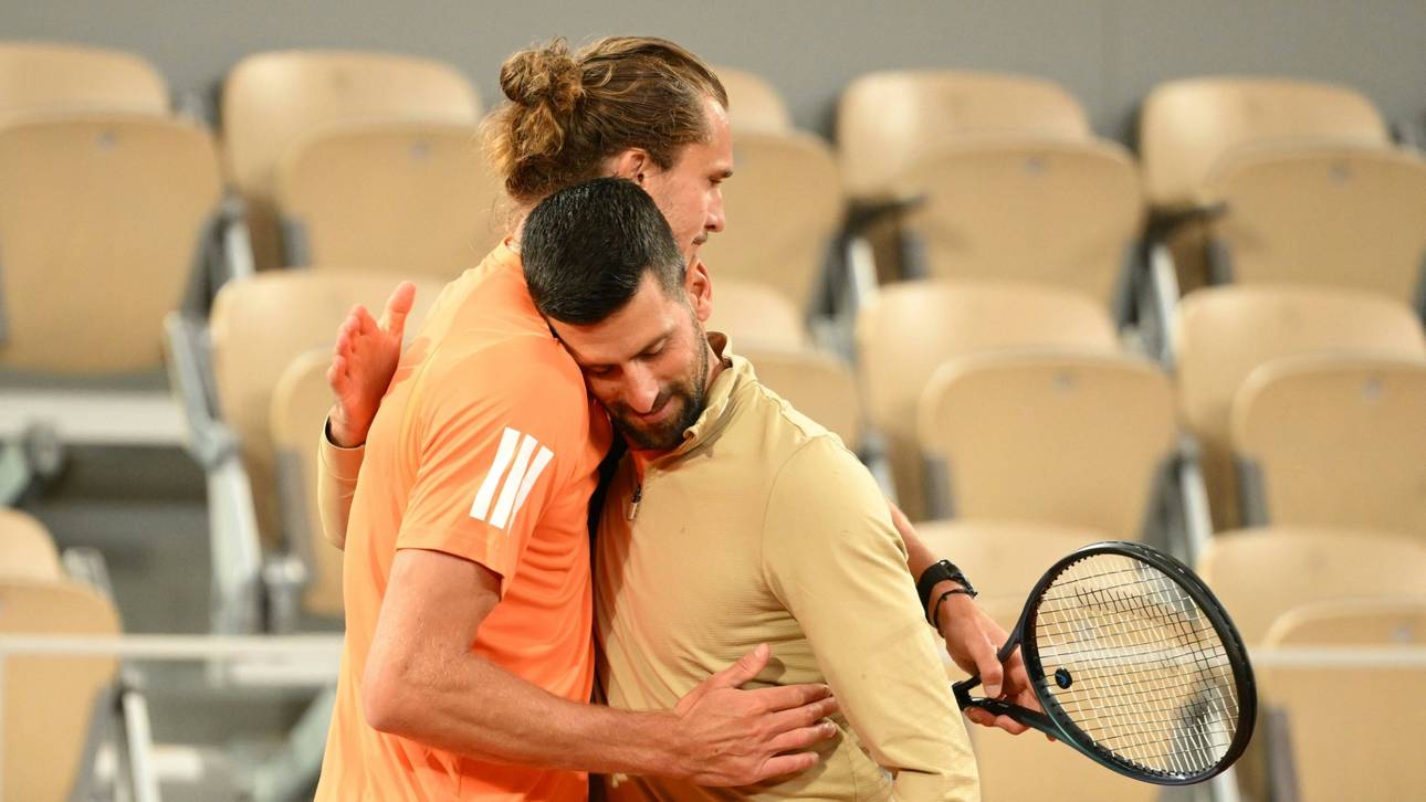 „Absolut verdient“: Bewegter Djokovic gratuliert Zverev