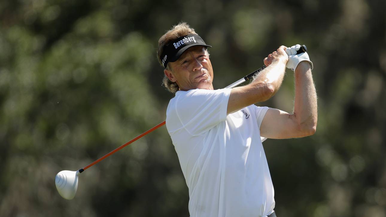 Golfer Langer erlebt schwarzen Tag