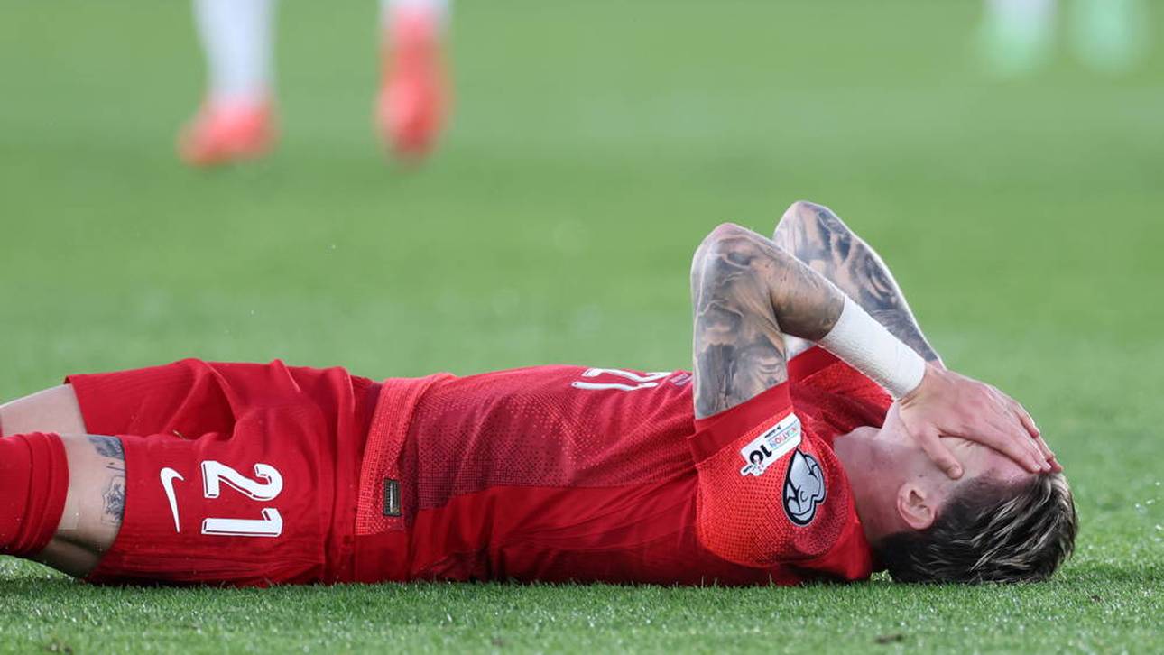 Polen verliert nach Lewy-Hammer