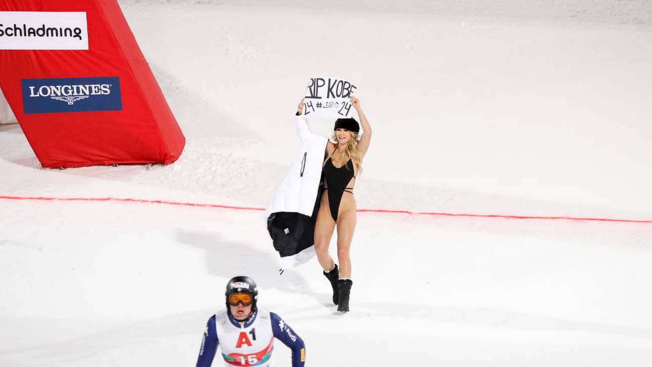 Chaos bei Ski-Rennen wegen Flitzerin