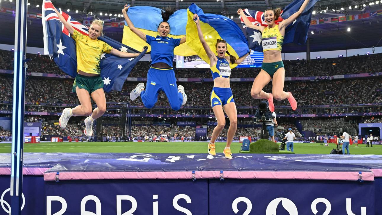 Ukraine feiert besondere Olympia-Nacht