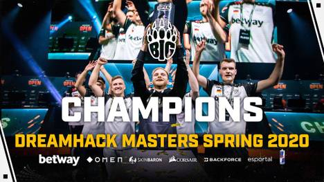 In einem Herzschlagfinale gewinnt BIG die DreamHack Masters 2020 gegen G2 Esports