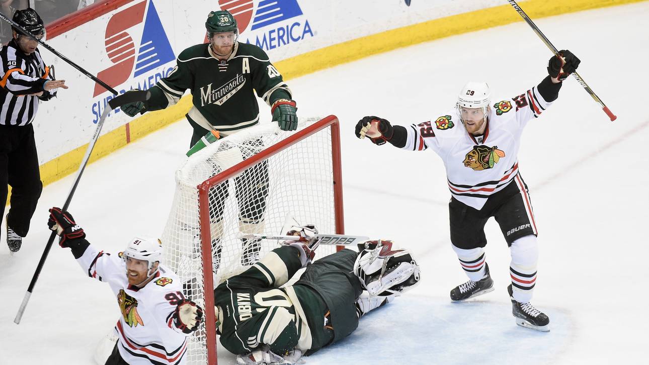 Blackhawks mit Sweep weiter