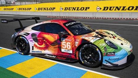 Mit diesem farbenfrohen Design fÃ¤hrt Project 1 bei den 24h Le Mans