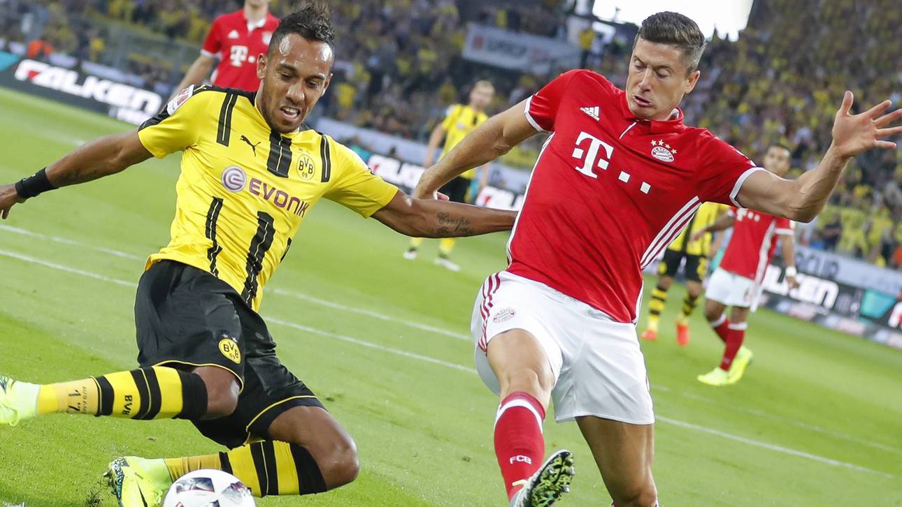 Aubameyang sagt Lewandowski Kampf an