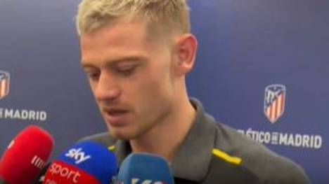 Julian Ryerson ist nach der Hinspiel-Niederlage im Viertelfinale der Champions League gegen Atlético Madrid "genervt". 