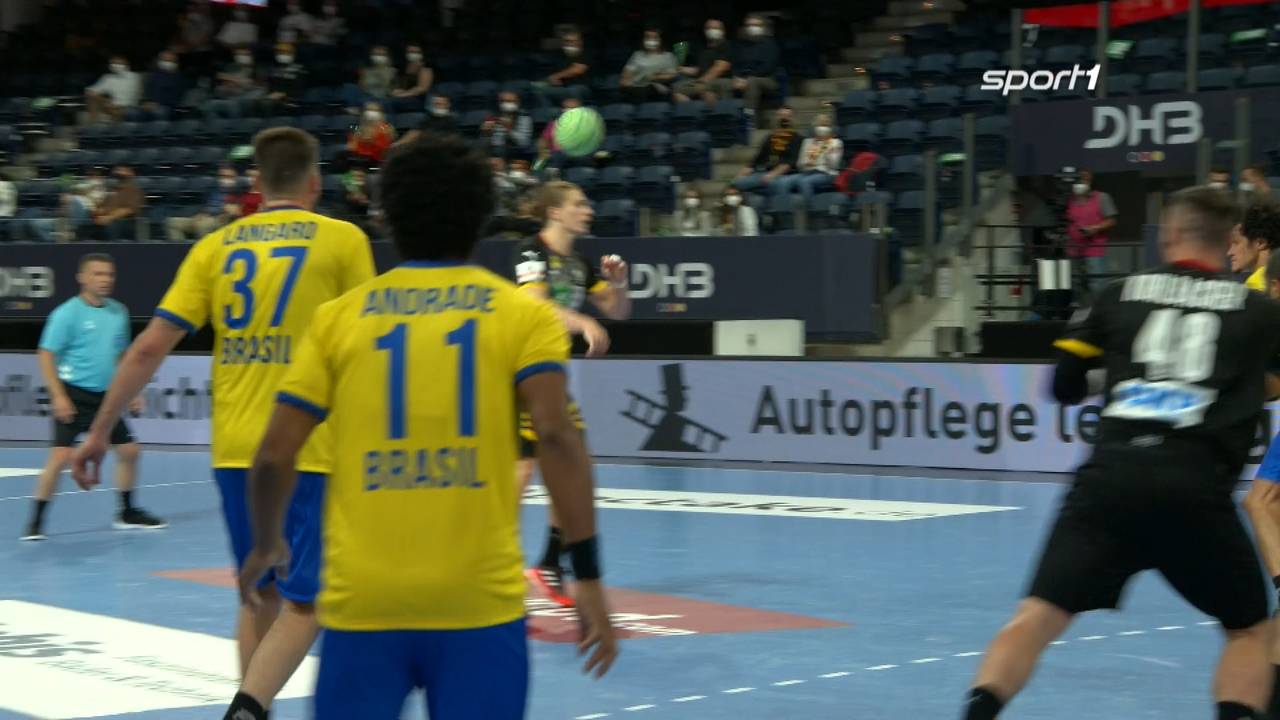 Handball, Olympia-Härtetest: DHB-Team besiegt Brasilien bei Drei-Nationen-Turnier