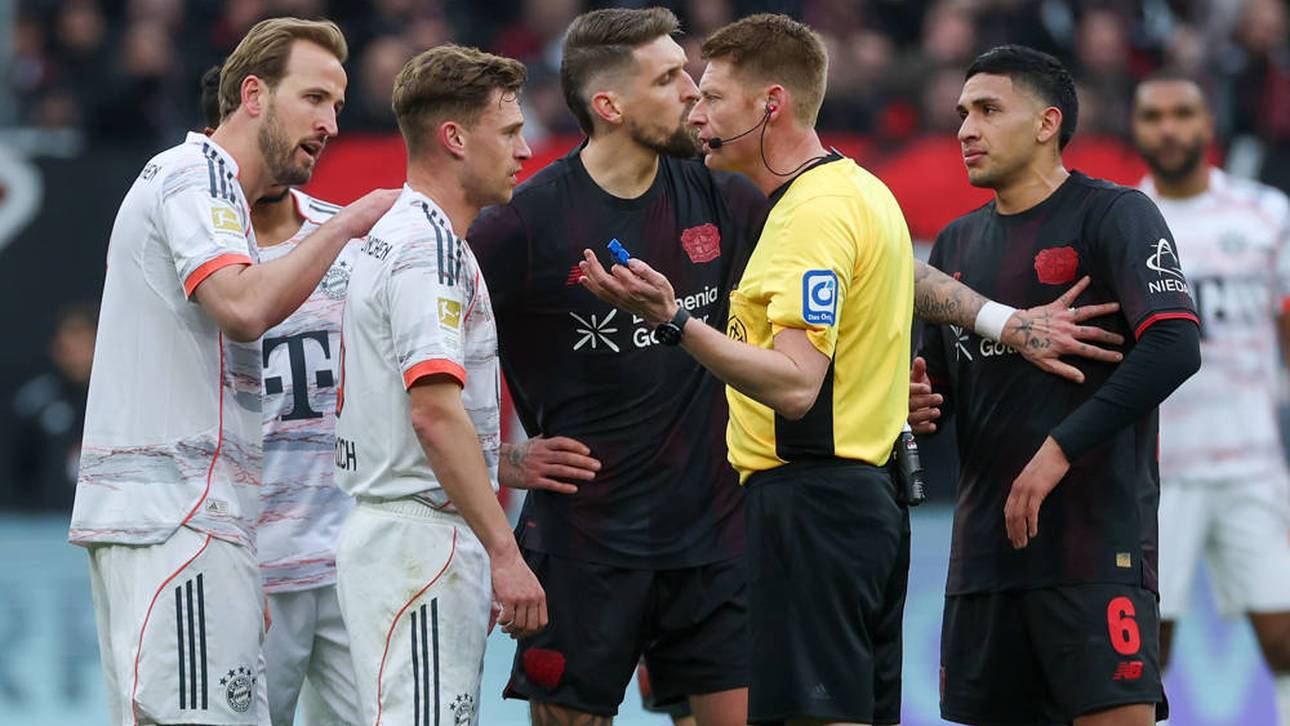 Bayern hadern mit dem Schiedsrichter