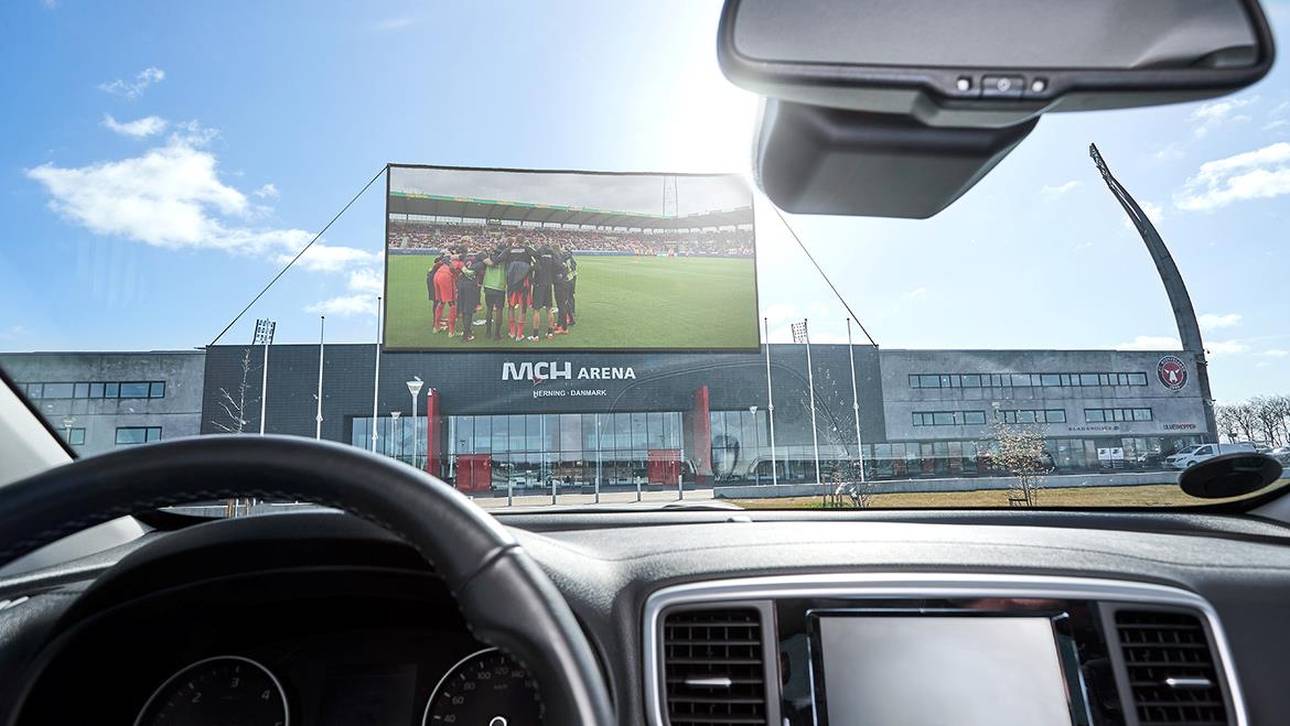 Kurioser Plan für „Drive-In-Fußball“