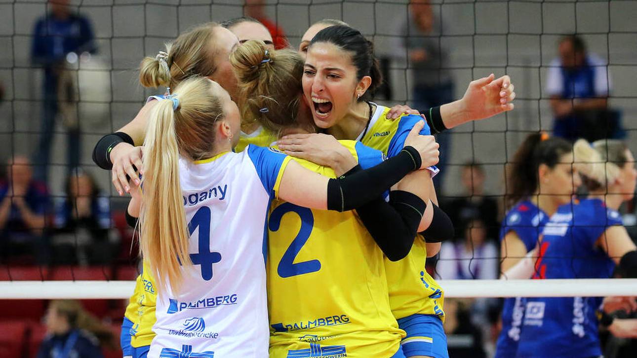 Schwerin schockt Titelverteidiger