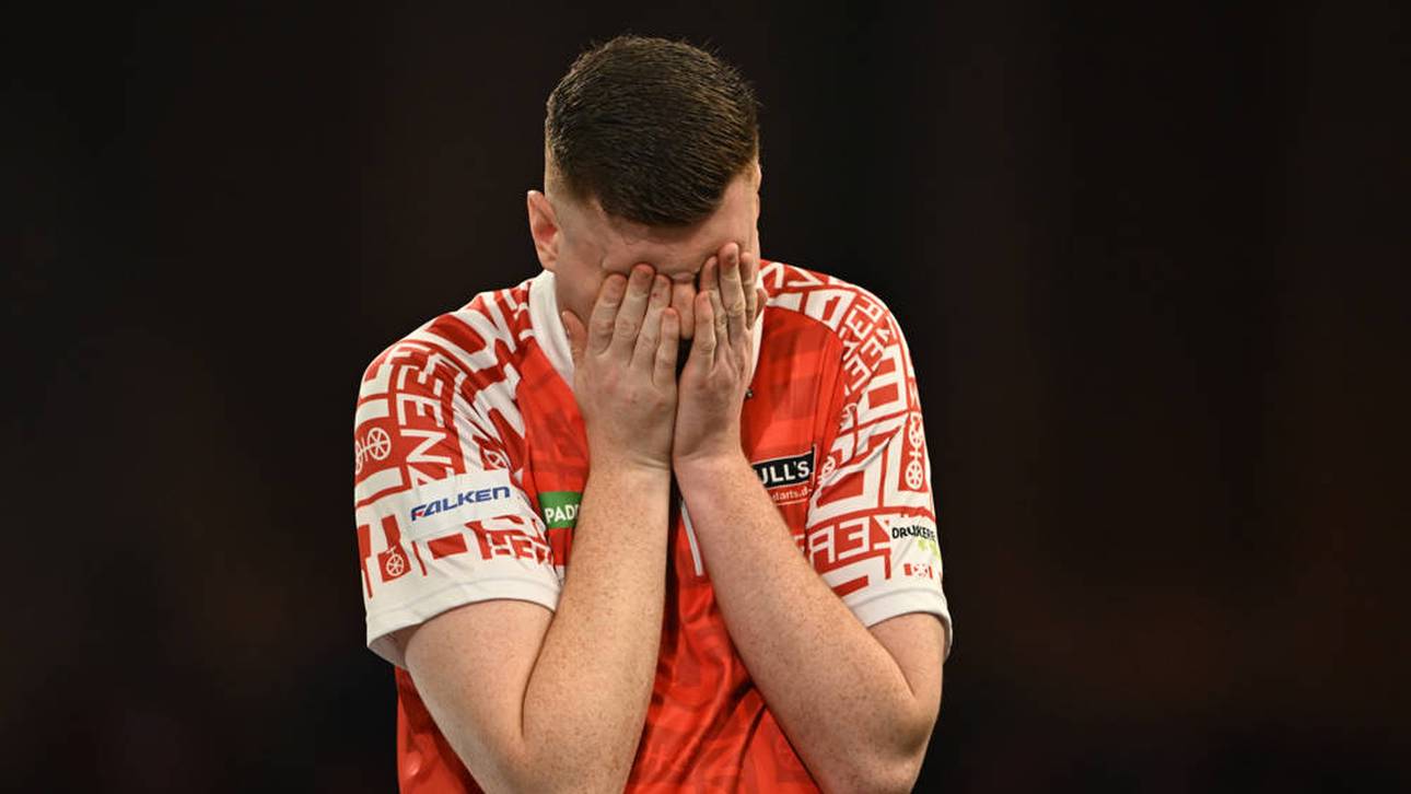 Bitterer Dämpfer nach Darts-Coup