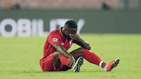 Naby Keita wurde im Spiel des FC Liverpool in Neapel nach 19 Minuten ausgewechselt