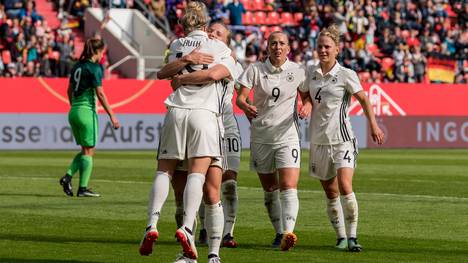 Germany Women's v Slovenia Women's - 2019 FIFA Women's World Championship Qualifier