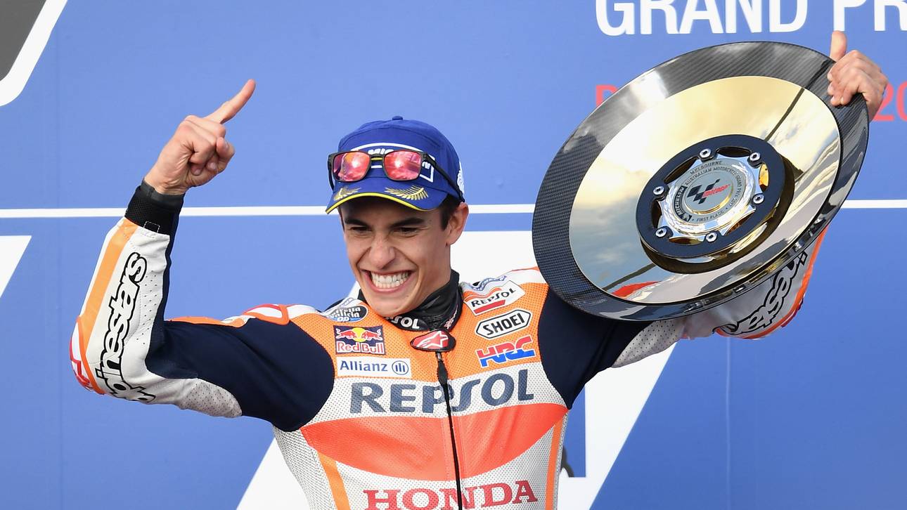 Marquez kurz vor Titelverteidigung